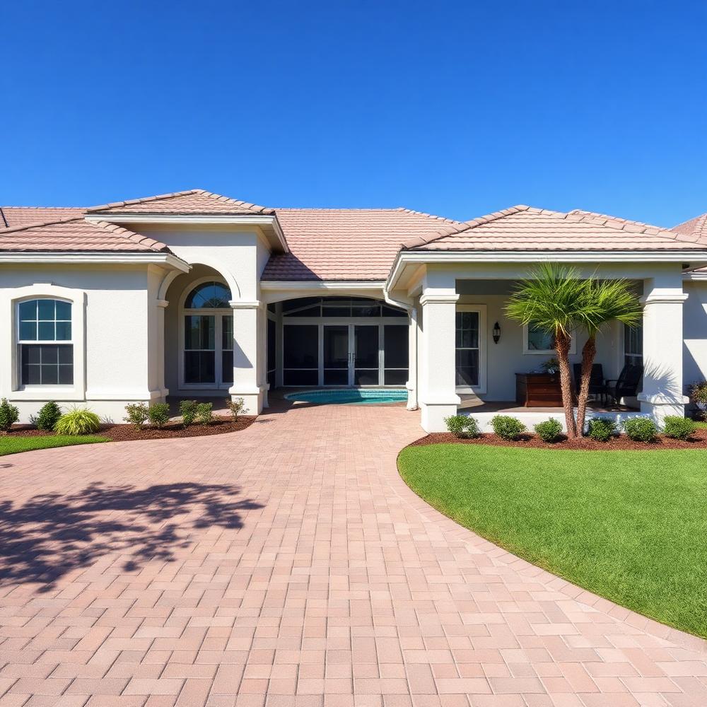 EXTERIOR — PAVERS + PAINT / 2024